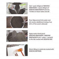 Bebond BBBonder Cement Grout Additive 100GM