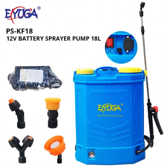 Eyuga PS-KF18 12V Battery Sprayer Pump 18L