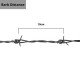 Galvanized G.I Security Barbed Wire #14 ~2.0MM (T) x 55M (L) x ~5.0KG