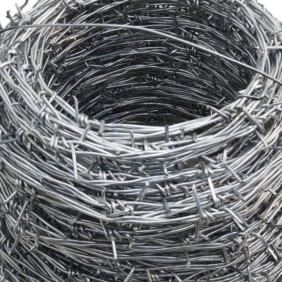 Galvanized G.I Security Barbed Wire #14 ~2.0MM (T) x 55M (L) x ~5.0KG