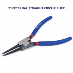 TwinMaster 7'' External Straight Circlip Plier 