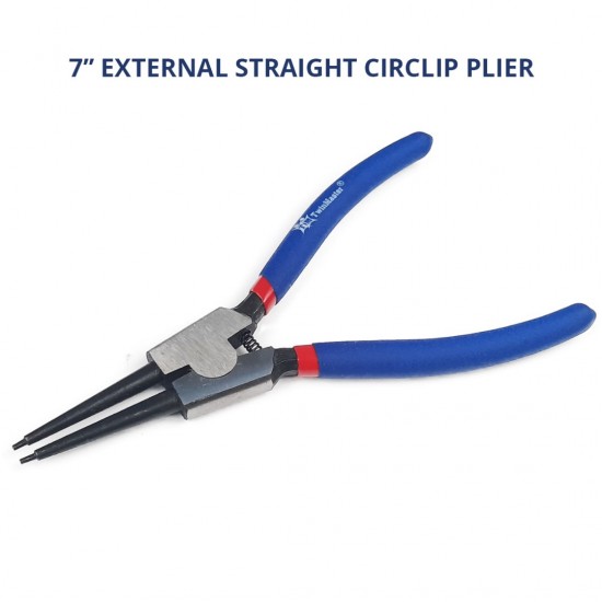 TwinMaster 7'' External Straight Circlip Plier 