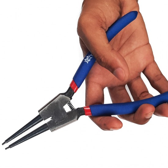 TwinMaster 7'' External Straight Circlip Plier 