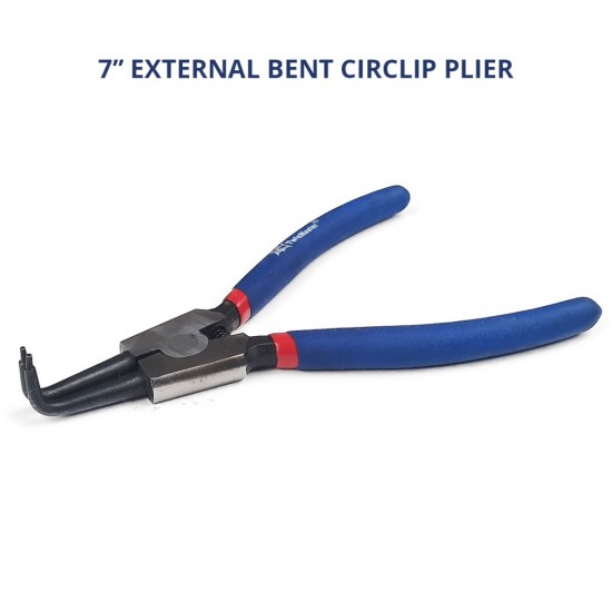 TwinMaster 7'' External Bent Circlip Plier 