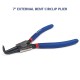 TwinMaster 7'' External Bent Circlip Plier 