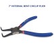 TwinMaster 7'' Internal Bent Circlip Plier 