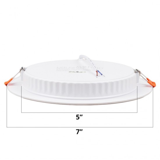 CSL CSL-R18 Round Premium Panel Light LED Ceiling Downlight Lamp 18W Cool Light (4000K)
