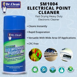 Dr Clean SM1004 Electrical Point Cleaner Fast Drying Heavy Duty Electronic Cleaner 400ML