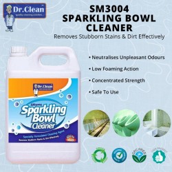 Dr Clean SM3004 Sparkling Bowl Cleaner Removes Stubborn & Dirt Effectively 5L