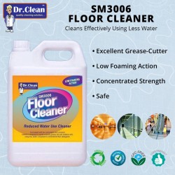 Dr Clean SM3006 Floor Cleaner Reduced Water Use Cleaner 5L