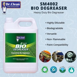 Dr Clean SM4002 Bio Degreaser Heavy Duty For Removes Grease, Oil, Tar or Any Fatty Deposits Fast & Inexpensively 5L