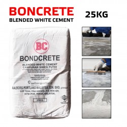 Bondcrete Blended White Cement/Simen Putih 25KG