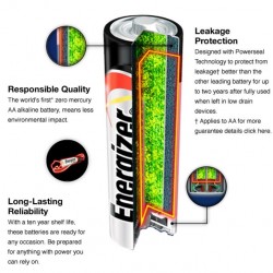 Energizer Max Alkaline Battery 1.5V AAA4 (4 PCS)