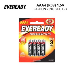 Eveready Super Heavy Duty Battery 1.5V AAA4 (4PCS)