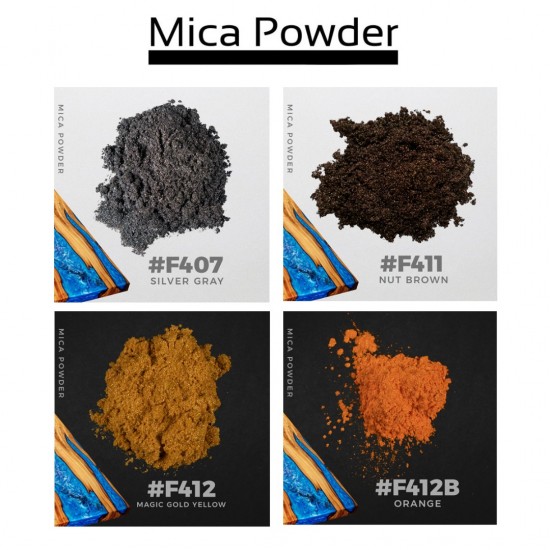 Home Store Mica Pearlescent Pigment Powder For Epoxy Resin / Cosmetics / Crafts & DIY Project 10G (Colour Chart 1) Home Store Mica Pearlescent Pigment Powder For Epoxy Resin / Cosmetics / Crafts & DIY Project 10G (Colour Chart 1)