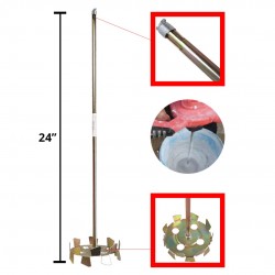 Paint Mixer SDS Shank 24" (L) x 120MM (D)