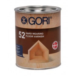 Gori 52 Hard Wearing Floor Varnish 0.75L 