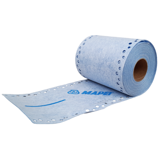 Mapei Mapeband Easy Rubber Tape Sandwiched Between Two Layers of Non-Woven Fabric Waterproofing Systems Mapei Mapeband Easy Rubber Tape Sandwiched Between Two Layers of Non-Woven Fabric Waterproofing Systems