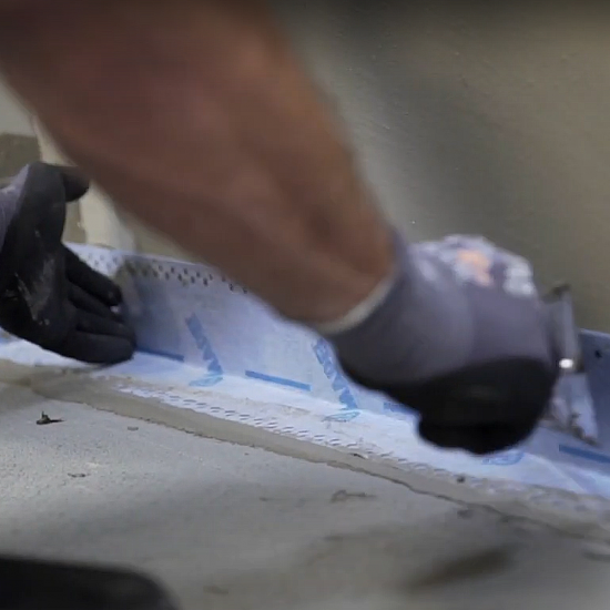 Mapei Mapeband Easy Rubber Tape Sandwiched Between Two Layers of Non-Woven Fabric Waterproofing Systems Mapei Mapeband Easy Rubber Tape Sandwiched Between Two Layers of Non-Woven Fabric Waterproofing Systems