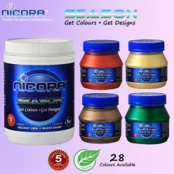 Nicora Season Water Borne Decorative Paint For Interior & Exterior 250G