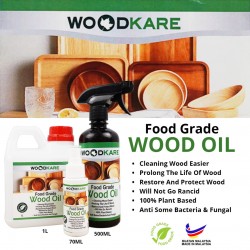 Wood-Kare Food Grade Wood Oil 70ML