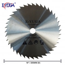 Eyuga CU-40TSS 10" Stainless Steel Round Grass Cutter Blade 255MM (D) x 1.6MM (T) x 40T