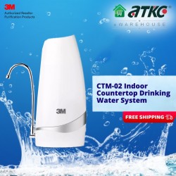 3M Water Filter | 3M CTM-02 Countertop Indoor Drinking Water System C/W Replacement Cartridge C-Complete