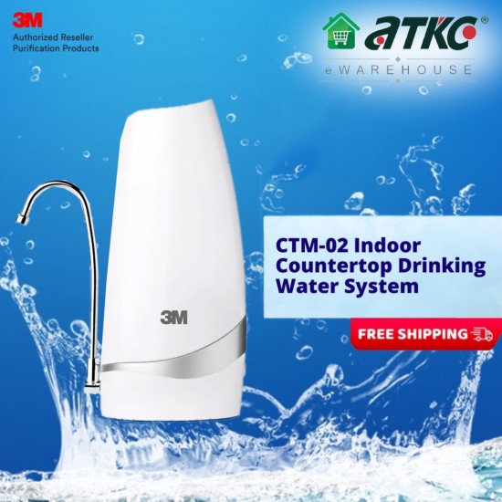 3M Water Filter | 3M CTM-02 Countertop Indoor Drinking Water System C/W Replacement Cartridge C-Complete 3M Water Filter | 3M CTM-02 Countertop Indoor Drinking Water System C/W Replacement Cartridge C-Complete