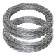 Home Store Galvanised Concertina Razor Barbed Tape Wire 10KG 750MM (D) x 7M (L)