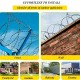 Home Store Galvanised Concertina Razor Barbed Tape Wire 10KG 750MM (D) x 7M (L)