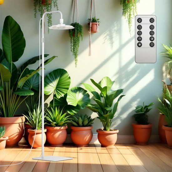 SANSI 125W Tall Standing Grow Light Full Spectrum 4000K With Remote Control SANSI 125W Tall Standing Grow Light Full Spectrum 4000K With Remote Control
