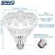 SANSI 36W LED Grow Light Bulb Daylight Full Spectrum E27 And Sunlight White Grow Light Lamp For Indoor Garden Houseplants/Greenhouse SANSI 36W LED Grow Light Bulb Daylight Full Spectrum E27 And Sunlight White Grow Light Lamp For Indoor Garden Houseplants/Greenhouse