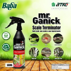 Baba Mr Ganick Scale Terminator Hard Scale, Wax Scale & Wax-Layered Pests 500ML 