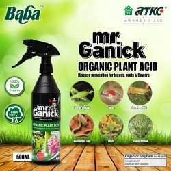 Baba Mr Ganick Organic Plant Acid Disease Prevention For Leaves, Roots & Flowers 500ML 