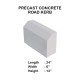 Precast Concrete Road Kerb 24'' (L) x 6'' (W) x 12'' (H)
