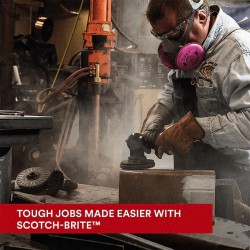 3M Scotch-Brite Clean & Strip XT Pro Disc 4'' (D) x 16.0MM (AS) For Metal Works & Fabrications