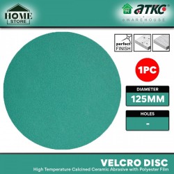 Home Store High-Temperature Velcro Sanding Disc 5" 125MM - Green