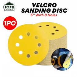 Home Store High-Temperature Calcined Ceramic Abrasive Velcro Sanding Disc 125MM (5'')