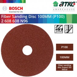Bosch P100 Fiber Sanding Disc Expert For Metal 100MM (2608608N96)