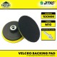 Home Store Velcro Backing Pad 4'' (100MM) M10 Thread with Adapter 