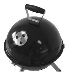 Bunnings Jumbuck #0038708 Portable & Round Charcoal Grill BBQ 46cm