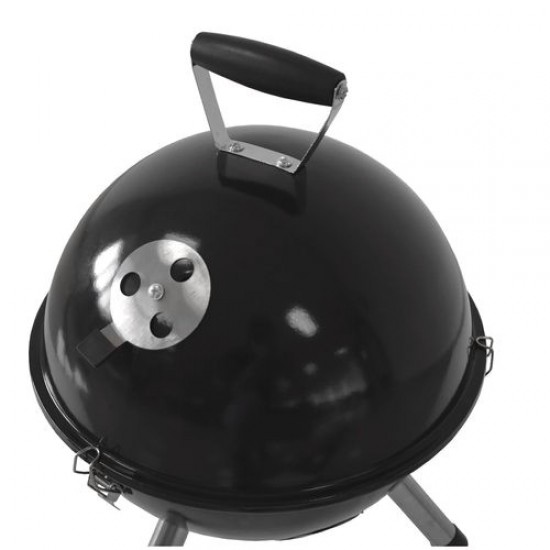 Bunnings Jumbuck #0038708 Portable & Round Charcoal Grill BBQ 46cm Bunnings Jumbuck #0038708 Portable & Round Charcoal Grill BBQ 46cm