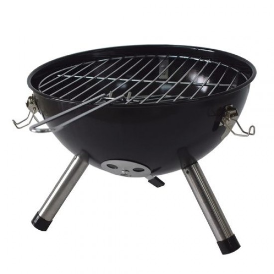 Bunnings Jumbuck #0038708 Portable & Round Charcoal Grill BBQ 46cm Bunnings Jumbuck #0038708 Portable & Round Charcoal Grill BBQ 46cm