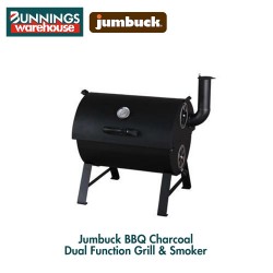 Bunnings Jumbuck #3180906 BBQ Charcoal Grill And Smoker Gens-310