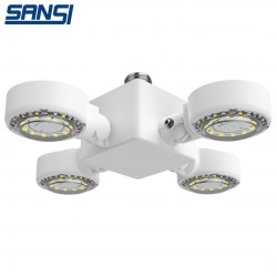 SANSI 30W LED Grow Light Bulb Flower Spectrum And Grow Light Lamp For Indoor Garden Houseplants/Greenhouse (Red Colour Radiation)