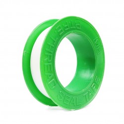 [10PCS] VIP #VIP-1208 Teflon PTFE Thread Seal White Tape 12MM (W) x 8M (L) - Yellow Green
