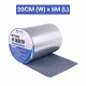 Mileqi Aluminum Foil Butyl Rubber Adhesive 50MM - 200MM Mileqi Aluminum Foil Butyl Rubber Adhesive 50MM - 200MM