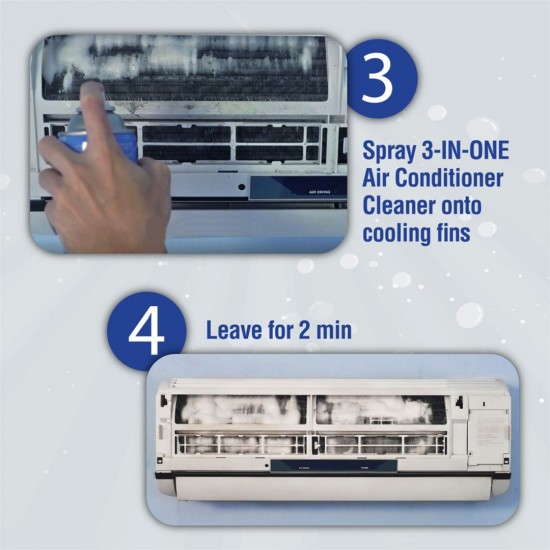 WD-40 3 In One Air-Conditioner Cleaner 331ML WD-40 3 In One Air-Conditioner Cleaner 331ML