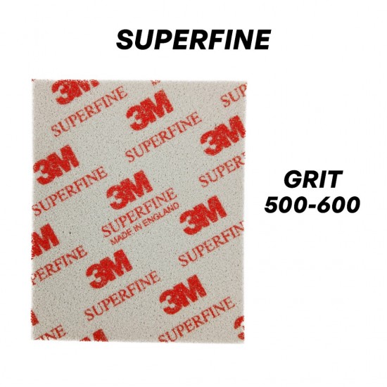 1PC 3M Softback Sanding Sponge Sandpaper Kertas Pasir 114MM (W) x 139MM (L) - Medium, Fine, Superfine, Ultrafine, Microfine 1PC 3M Softback Sanding Sponge Sandpaper Kertas Pasir 114MM (W) x 139MM (L) - Medium, Fine, Superfine, Ultrafine, Microfine