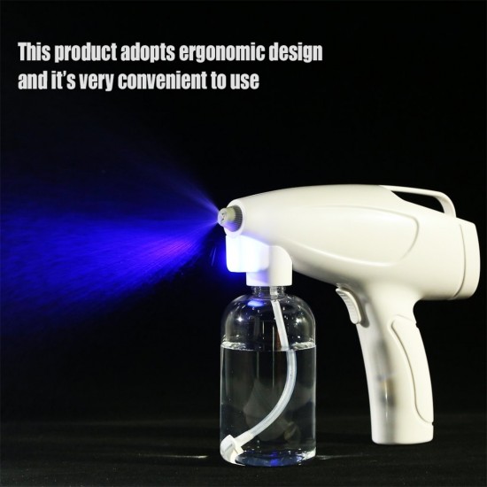 Home Store AKX-YJ-02 Wireless Electric Sprayer Portable Nano Disinfection Nano Steam Atomizer Spray Gun 10W